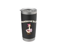 En infériorité numérique par Girls Funny Dad Goose Gobelet isotherme en acier inoxydable double paroi