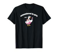 en infériorité numérique par Girls Funny Dad Goose T-Shirt