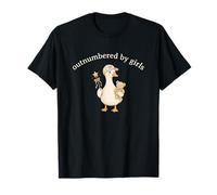 en infériorité numérique par Les Filles Funny Mom Goose T-Shirt