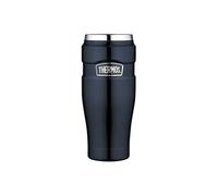 Thermos en inox 470 ml-king-gobelet de voyage, bleu, 0,47 l Bleu