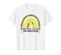 En juillet, nous portons la sensibilisation au cancer du sarcome jaune T-Shirt