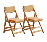 en Lot de 2 housses pliantes avec dossier de 68,6 cm pour cuisine, café, guitare, boutique, oril, design gain de place pour adultes