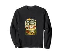 en mai Je Fais ce qu'il me Plait Cadeau Anniversaire Camping Sweatshirt