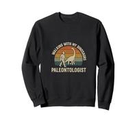 en Marche avec Mes Dinosaures, paléontologue, Vintage, rétro Sweatshirt