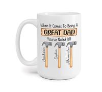 En Matière D'Être Un Bon Père Mug Unique Tasse À Thé Drôle Tasse À Café Idée Cadeau Pour Collègue Bureau Pâques 330Ml