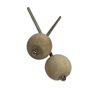 En Métal Renforcé - Batteur Bois État De Marche Pied Lit À Action Lisse Pour Artistes Direct Performances Groupe Percussions Bois