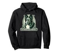 En miniature American Shepherd We Trust Funny Vintage Dog Sweat à Capuche