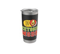 En mode cétose Mode de vie sain Perdre du poids Régime cétogène Gobelet isotherme en acier inoxydable double paroi