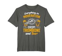 En modération à l'exception de jouer au trombone et à la bière T-Shirt