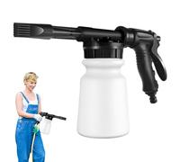 en mousse, lavage de voiture de pulvérisateur en mousse,Laveuse de pression | 1L Handheld Handheld Pressuris Soap Mousse Cannon Garden Garden accessoires pour hommes automobiles