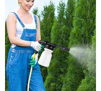 en Mousse, Lavage de Voiture de pulvérisateur en Mousse,Pulvérisateur de Nettoyage | 1L Lave-Auto Lavage à Main Le en de Savon pressurisé se Fixe à n'importe Quel Tuyau pour Le Jardin à la mais