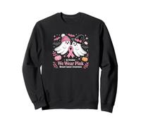 en Octobre, Nous portons des fantômes Roses pour la Sensibilisation au Cancer du Sein Sweatshirt