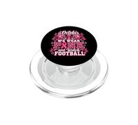 en Octobre, Nous portons du Rose et regardons Le Football léopard PopSockets PopGrip pour MagSafe