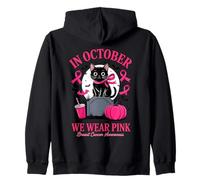 en Octobre, Nous portons la Sensibilisation au Cancer du Sein Rose Sweat à Capuche