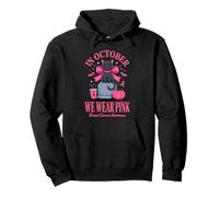 en Octobre, Nous portons la Sensibilisation au Cancer du Sein Rose Sweat à Capuche
