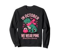 en Octobre, Nous portons la Sensibilisation au Cancer du Sein Rose Sweatshirt