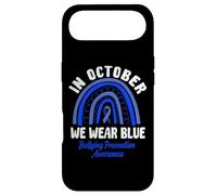 en Octobre, Nous portons Une Sensibilisation à la prévention de l'intimidation Bleue Coque pour iPhone Air