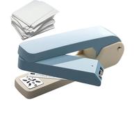 En Papier - Pochettes Pivotantes Portable Avec Rotation à 360 ° Pour Reliure De Brochures | Grandes Applications Sérieuses Pour Un maximum de 50 Pages | Outil D'agraillage De Bureau, École