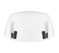en Pare-Brise De Moto - Pare-Brise Réglable avec Clip | Accessoires : Extension du Spoiler pour Une Plus Grande Stabilité, Adaptée À Différents Climats, Tourisme, Scooter, Rue, VTT, Route