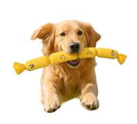 en peluche à mâcher pour chien - pour animaux de compagnie doux et grinçant résistant aux morsures pour le nettoyage des dents | Peluche à mâcher durable p