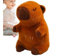 en peluche Carpincho rembourrée avec musique et lumière - avec respiration rythmique réglable, tétine pour