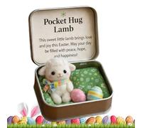 en Peluche de Pâques | Mini Souple dans Un Emballage Cadeau - Jouet inspirant avec Carte Postale | Parfait pour Les Amis, la Famille, Les paniers de Pâques, Les Occasions festives, Les