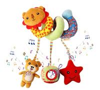 en Peluche en pour Bébé - Jouets Mobiles pour Lits pour Bébés | pour Bébé pour Poussettes - Babies Soft for New-Bborn | Poupées De Lion-eulen Molles pour Poussettes,