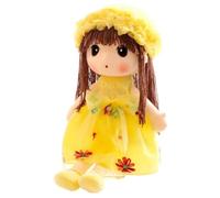 en peluche - Figurine douce fabriquée à la main - en tissu | Poupée en peluche fabriquée à la main comme jolie figurine douce, poupée en tissu | Doudou pour enfants, jouet idéal