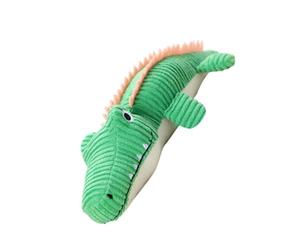 en peluche interactifs pour chiens - Dentition difficile à mâcher | Jouet couineur en peluche crocodile mignon pour animaux de compagnie - Ennui animal de dessin animé pour intérieur ou