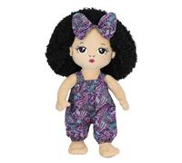 en Peluche Noire - Jouet de Afro-caucasienne de Style hawaïen, décoration de Bureau réaliste pour canapé, Bureau, lit, Berceau pour, Filles et garçons.