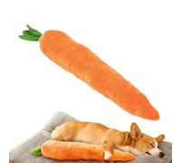 en peluche pour petits chiens | Jeu de rongeurs interactifs en forme de carotte - couinants,Pour banc Seul Temps Garde-jour Signaler Chenil Entraînement Tug Of War