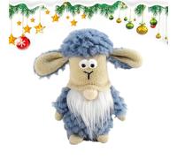 en peluche sans visage - Mouton en peluche pour décorations de Noël - Poupées en peluche et décoration de vacances pour bureau, armoire
