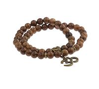 en Pierre, en Pierre en Pierre en Pierre Naturelle Multi-Couche Couple Couple National en Bois de Vent en Bois Fait Main Alliage 3D Symbole Tête de vêtements personnalisés Accessoires