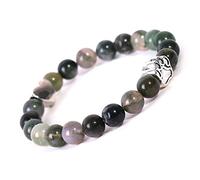 en Pierre, en Pierre Naturelle, Mode Natural Stone Agate Stone Dog Claw Bracelets Love Bracelets pour Envoyer des Cadeaux des Parents de Parents, des Accessoires de vêtements personnalisés Bijoux