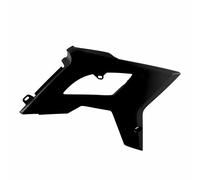 En plastique Carènes de rechange housse de radiateur noir Polisport Beta Rr 3...