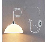 en Plein air Lumiter avec Un Cordon de fiche de 4,5 mètres de la lumière Suspendue à l'emballage Interrupteur, Ajustement de Lampe de lustres pour la lumière extérieure intérieure E26 / E27