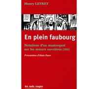 En plein faubourg - Henry Leyret - Nuits Rouges - broché - Livre