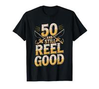 en Pleine Forme Anniversaire du Pêcheur Pêche pour 50 Ans T-Shirt