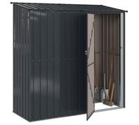 ""En Promotion""Cabanons de jardin Moderne - ABOTT@ abri de rangement/Armoire haut - Anthracite 203x85,5x200cm Métал B5481920