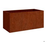""En Promotion""Cache-pot de jardin(1 PC) - SHIELD - Jardinière pour Plantes 62x40x39cm acier corten b2696316