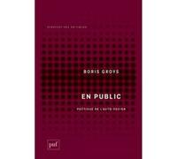 En public: Poétique de l'autodesign