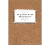 En quête d'un nom - Jean Roudaut - La Dogana - broché - Poésie