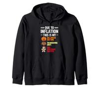 en Raison de l'inflation, C'est Mon Costume d'halloween Amusant Sweat à Capuche