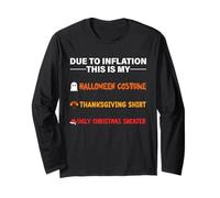 en Raison de l'inflation, C'est Mon Halloween Thanksgiving Noël Manche Longue