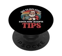 en Raison de l'inflation, Le Père Noël accepte désormais Les PopSockets PopGrip Adhésif