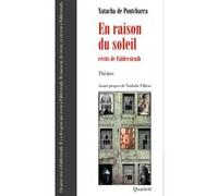 En raison du soleil Natacha De Pontcharra (Auteur)
