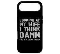 en regardant ma Femme, Bon Sang, C'est Une Femme chanceuse Qui Dit des Paroles drôles Coque pour iPhone Air