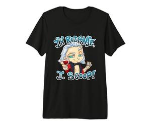en réponse, I Scoop Funny Card Game Meme T-Shirt Haut de Gamme