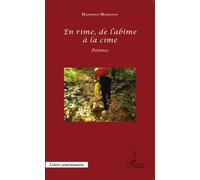 Massongo Massongo – En rime, de l'abîme à la cime – Poèmes – Broché