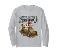 en Route pour créer Une Voiture de Course Kerfuffle Cow Manche Longue